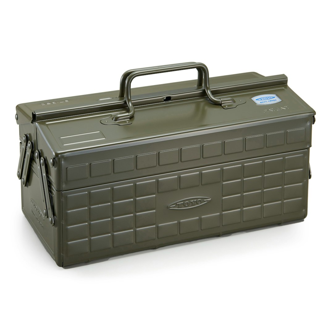 85511_Toyo_Steel_Cantilever_Toolbox_ST-350_Military_Green_01_Hero