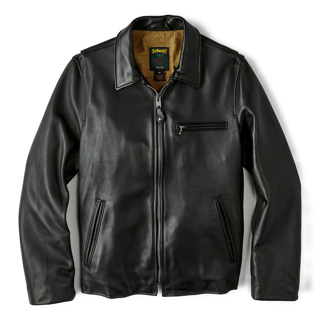 87304_Schott_Lambskin_Delivery_Leather_Jacket_Black_01