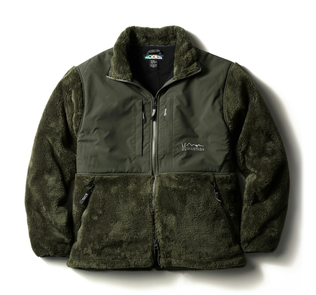 93667_Manastash_Bigfoot_Waterproof_Fleece_Jacket_Olive_01_Product_on_White