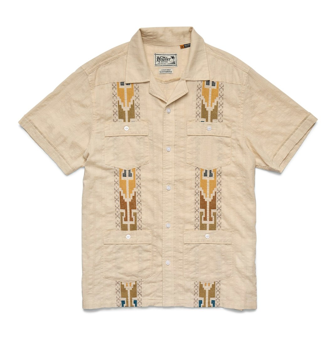 95669_Howler_Brothers_Guayabera_Shirt_Temple_Tracks__Oatmeal_01_Product_on_White