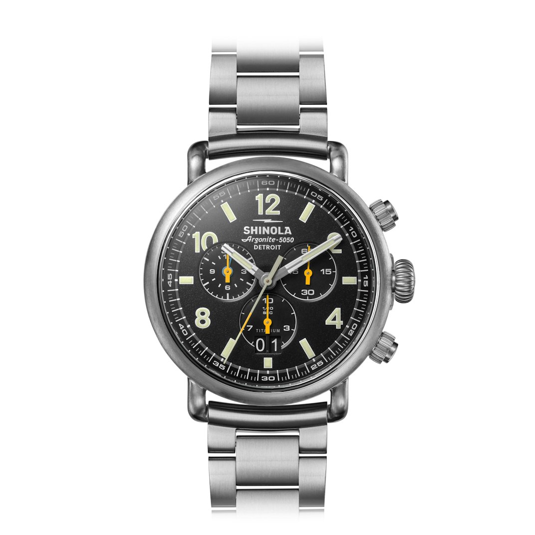 96336_Shinola_Runwell_West_Wind_42mm_Titanium_Bracelet_Black_01_Detail